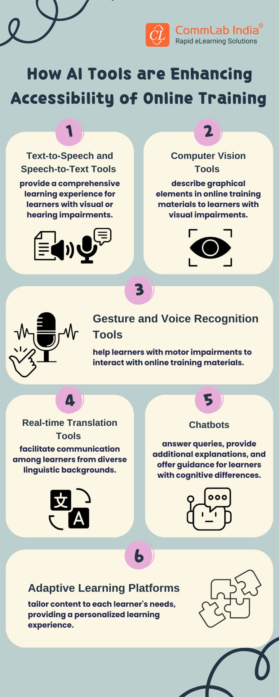 How AI Tools Enhance Accessibility in Online Training?