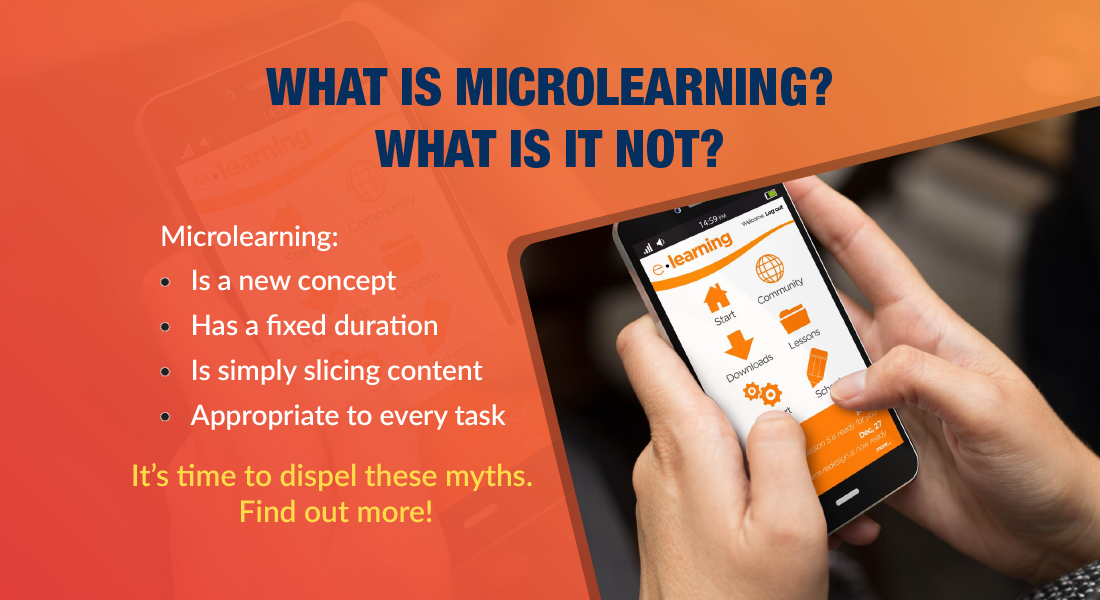  What Microlearning Is and What It Isn’t! [Infographic] 